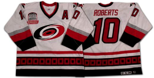 Gary Roberts’ 1999-2000 Carolina Hurricanes Game Worn Jersey