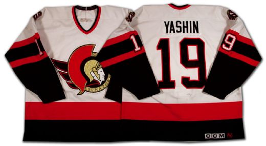 Alexei Yashin’s Mid-1990’s Ottawa Senators Game Worn Jersey