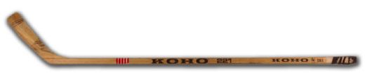 Gordie Howe Autographed WHA Game Used Koho Stick