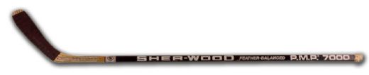 Chris Chelios 1990’s Autographed Game Used Sher-Wood Stick