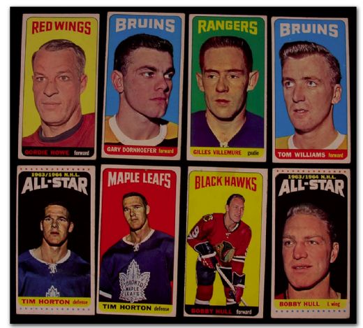 1964-65 Topps Tallboy Complete 110-Card Set