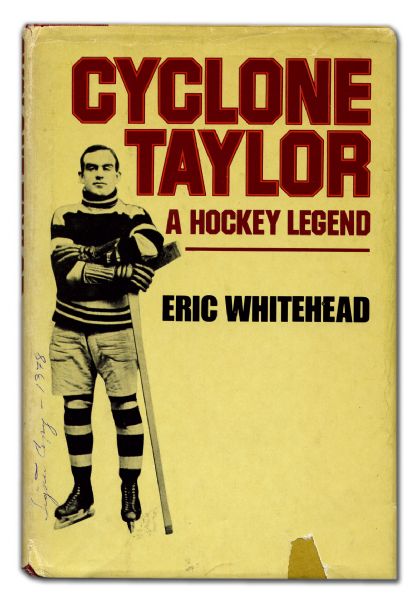 Cyclone Taylor Book Autographed by Cyclone Taylor