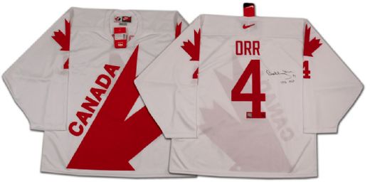 Bobby Orr Autographed 1976 Canada Cup Jersey