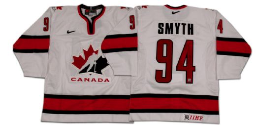 Ryan Smyth Autographed Team Canada Pro Jersey