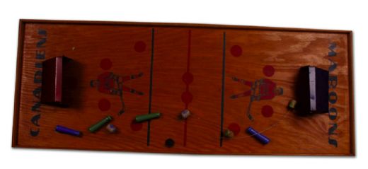 1930’s Montreal Maroons-Canadiens Table Top Hockey Game