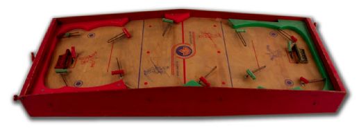 Circa 1940 Munro All Wooden Hockey Game