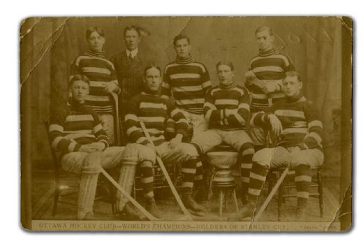 Ottawa Silver Seven Team Photo Postcard