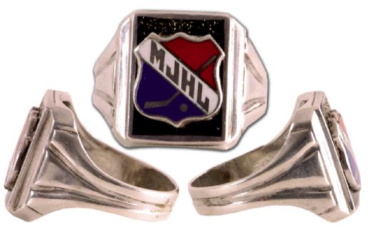 1960’s Metro Junior Hockey League Silver Ring