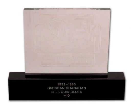 Brendan Shanahan’s 1992-93 St. Louis Blues Plus-Minus Award