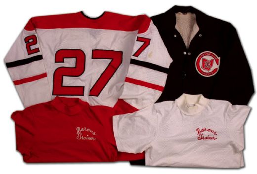 NHL Cleveland Barons Memorabilia Collection of 4