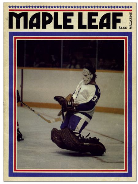 1976 Program from Darryl Sittler’s Record 10-Point Night