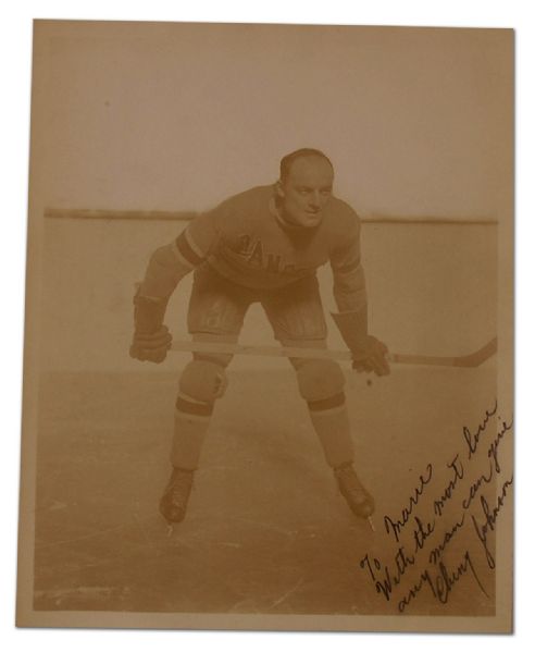 Ching Johnson Autographed 8” x 10” Photo