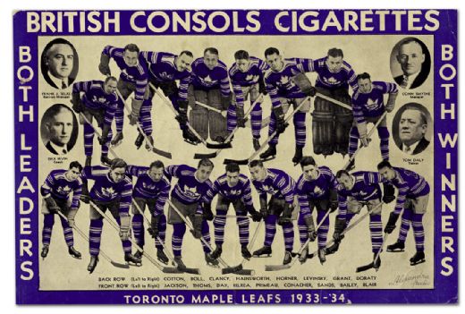 1930’s Toronto Maple Leafs Team Photo Collection of 3