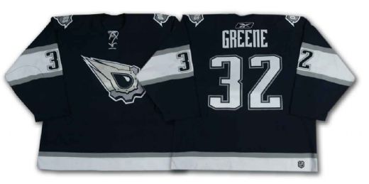 Matt Greene’s 2005-06 Edmonton Oilers Alternate Game Worn Jersey