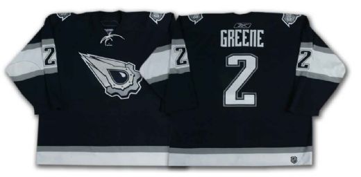 Matt Greene’s 2005-06 Edmonton Oilers Alternate Game Worn Jersey