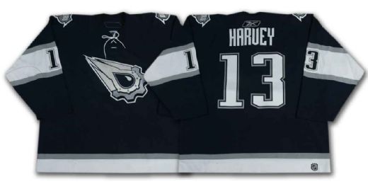 Todd Harvey’s 2005-06 Edmonton Oilers Alternate Game Worn Jersey