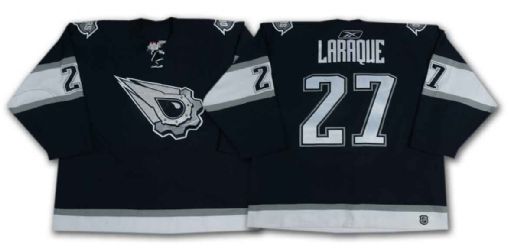 Georges Laraque’s 2005-06 Edmonton Oilers Alternate Game Worn Jersey