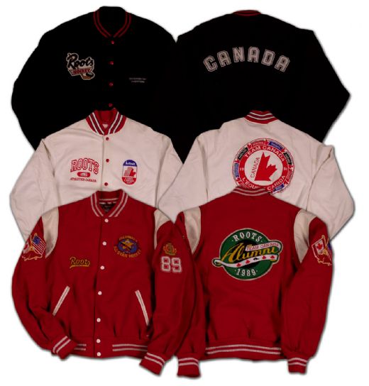 Team Canada Roots Winter Jacket Collection of 3