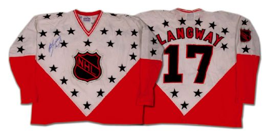 Rod Langway’s Game Worn & Autographed 1982 NHL All-Star Game Jersey