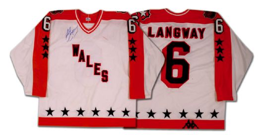 Rod Langway’s Game Worn & Autographed 1983 NHL All-Star Game Jersey