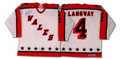 Rod Langway’s Game Worn & Autographed 1984 NHL All-Star Game Jersey