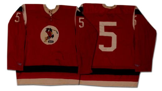 Circa 1970 AHL Providence Reds Game Worn Jersey