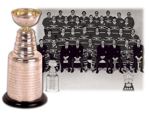Claude Larose’s 1970-71 Montreal Canadiens Stanley Cup Championship Trophy