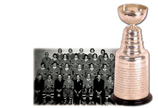 1972-73 Montreal Canadiens Stanley Cup Championship Trophy Presented to Claude Larose