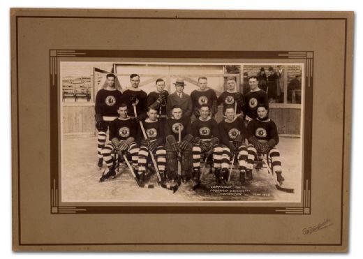 Eddie Shore’s Personal 1925-26 Edmonton Eskimos Team Photo