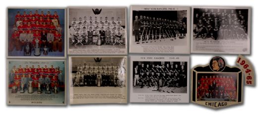 NHL Hockey Team Photo Collection of 100+