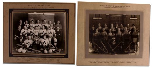 Pre-War Team Photo Collection of 5