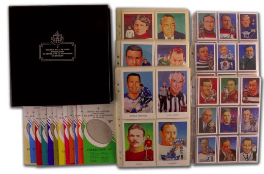 Complete 1980s Hockey Hall of Fame Card & Postcard Sets