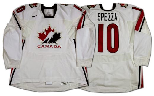 Jason Spezza 2006 Olympics Team Canada Game Ready Jersey