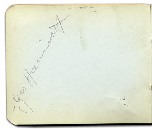 1930s Autograph Book Signed by 20+ Including George Hainsworth on a Single Page