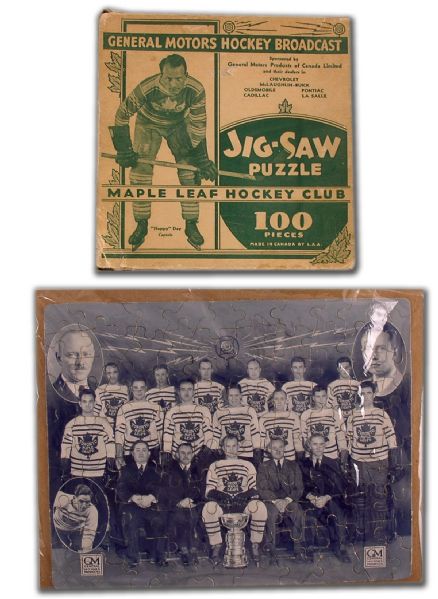 1930s Toronto Maple Leafs Team Photo Jigsaw Puzzle