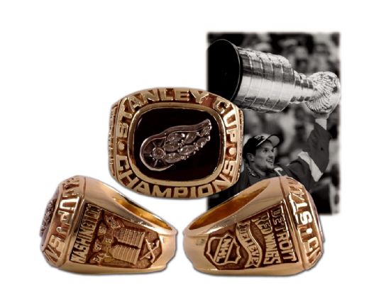 1997-98 Detroit Red Wings Stanley Cup Championship Gold Ring