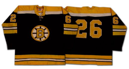 Don Awrey’s Game Worn Boston Bruins Jersey from the 1970 Stanley Cup Clinching Game! ADDENDUM