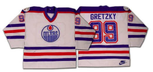1983 Wayne Gretzky Oilers Jersey by Nike