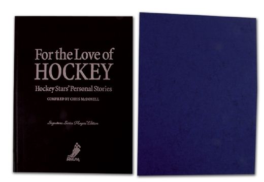 Mike Bossy’s “For the Love of Hockey” Player’s Edition Signature Series Book