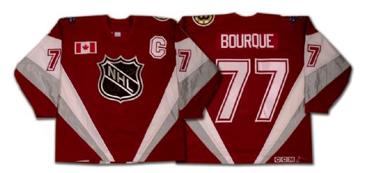 Ray Bourque’s 1998 NHL All-Star Game Autographed Game Worn Jersey