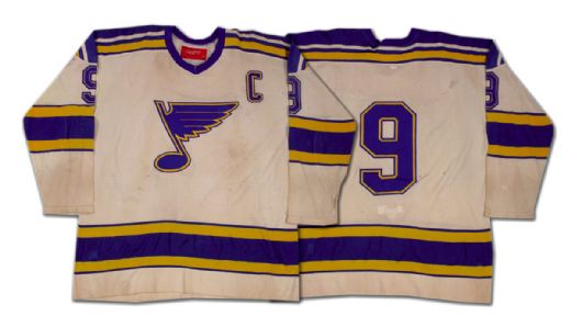 Red Berenson’s 1977-78 St. Louis Blues Game Worn Jersey