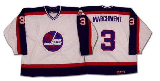 Bryan Marchment’s 1989 Winnipeg Jets Game Worn Jersey