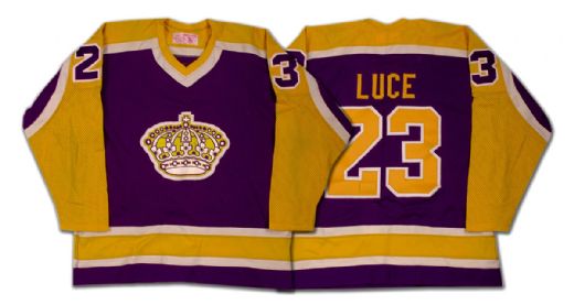 Don Luce’s 1980-81 Los Angeles Kings Game Worn Jersey