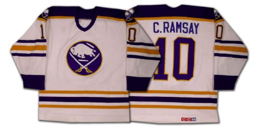 Craig Ramsay’s 1984-85 Buffalo Sabres Game Worn Jersey