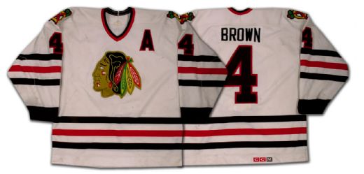 Keith Brown’s 1989-90 Chicago Black Hawks Game Worn Jersey  ADDENDUM