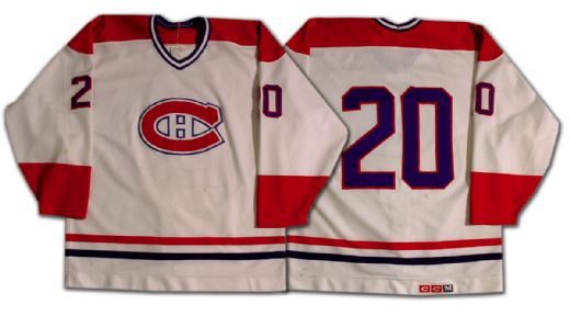 Kjell Dahlin’s 1980s Montreal Canadiens Game Worn Jersey