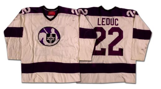 1974-75 Rich Leduc WHA Cleveland Crusaders Game Worn Jersey
