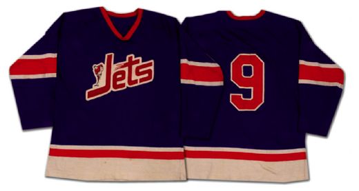 Rare Bobby Hull 1972-73 Pre-Season Game Worn Winnipeg Jets Jersey