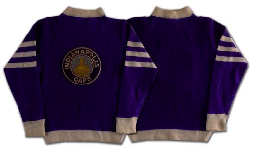 Archie Wilder’s 1940 Indianapolis Capitals Wool Sweater