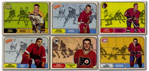 Late-1960s O-Pee-Chee Card Collection with Inserts